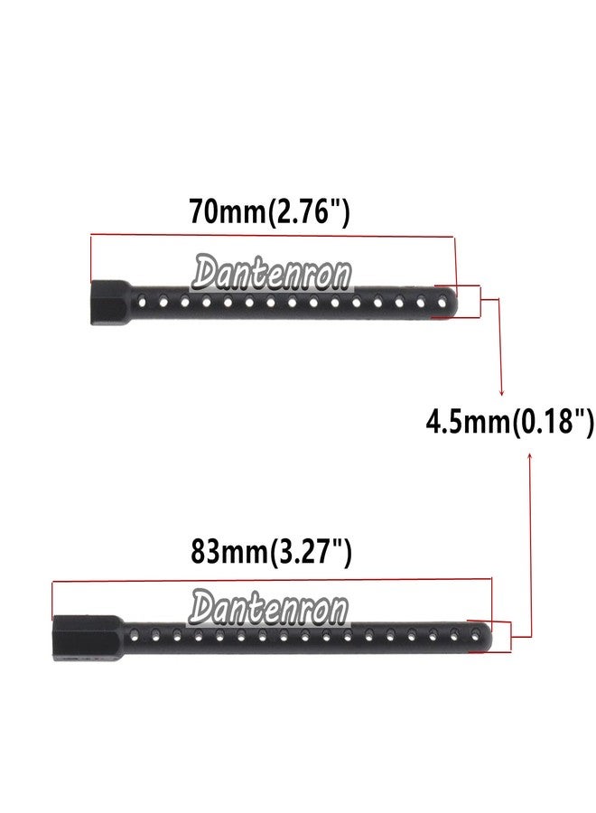 Dantenron 8PCS 1/10 RC Car Shell Holder Column Mounts 70mm 83mm Plastic Body Post Compatible with HSP 94122 94123 94102 94103 Redcat Racing Lightning EP Drift STK EPX PRO Upgrade Parts - Image 2